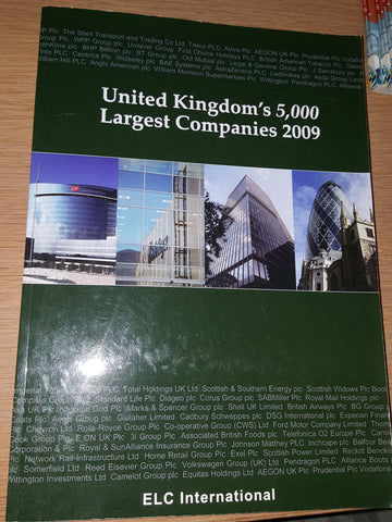 United Kingdom's 5,000 Largest Companies 2009