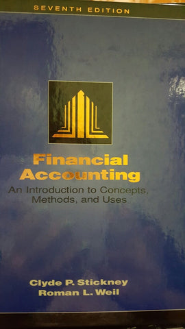 Financial Accounting: An Introduction to Concepts, Methods and Uses (Hbj Accounting Series)